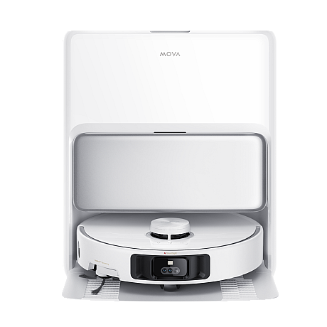 Mova - P50 Pro Ultra, 19000 Pa, mopp, automatisk dammtömning, vit