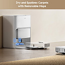 Mova - P50 Pro Ultra, 19000 Pa, mopp, automatisk dammtömning, vit
