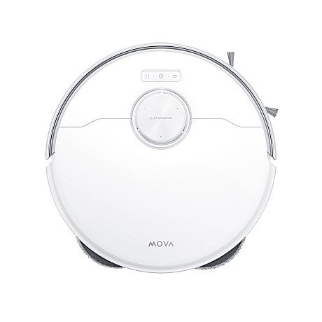 Mova - P50 Pro Ultra, 19000 Pa, mopp, automatisk dammtömning, vit