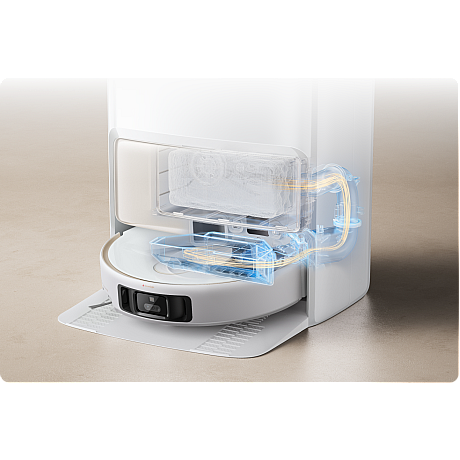 Mova - V50 Ultra Complete, 24000 Pa, varm moppning, HEPA filter, vit