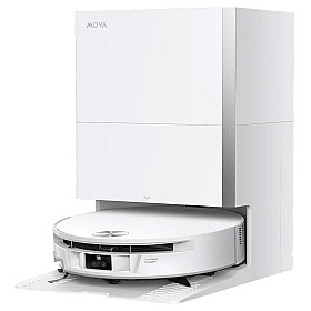 Mova - S70 Pro Roller, 30000 Pa, rullmopp, 100 °C mopptvätt, 9 cm hög, vit Mova - S70 Pro Roller, 30000 Pa, rullmopp, 100 °C mopptvätt, 9 cm hög, vit