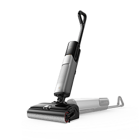 Mova - X4 Pro, stark sugkraft, varmvattenmoppning, självrengörande, Silver Mova - X4 Pro, stark sugkraft, varmvattenmoppning, självrengörande, Silver