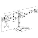 Multibrackets - M Basic Triple svart