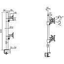 Multibrackets - M VESA Officeline Dual Vertical svart