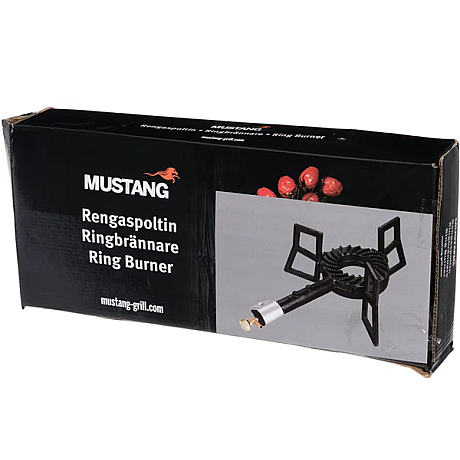 Mustang - Robust ringbrännare med fötter
