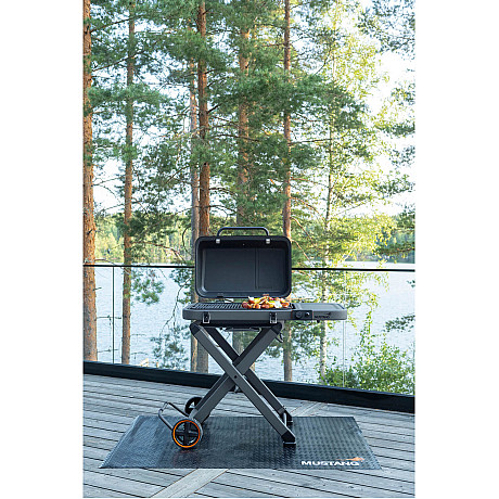 Mustang - Gasolgrill FOLD Svart