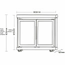 Myoutdoorkitchen - Fristående Kylskåp classic line stainless 304SS Myoutdoorkitchen - Fristående Kylskåp classic line stainless 304SS