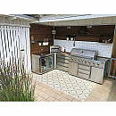 Myoutdoorkitchen - Fristående Kylskåp classic line stainless 304SS Myoutdoorkitchen - Fristående Kylskåp classic line stainless 304SS