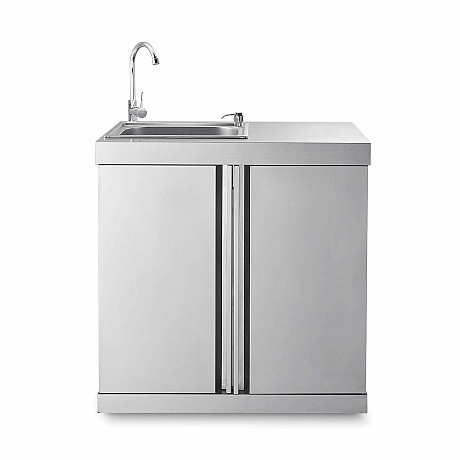 Myoutdoorkitchen -  Diskbänk classic line stainless 304SS för utekök