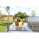 Myoutdoorkitchen -  Diskbänk classic line stainless 304SS för utekök