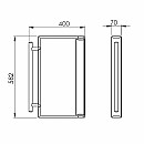 Myoutdoorkitchen -  Sidobord classic line stainless 304SS för utekök