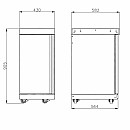 Myoutdoorkitchen -  Skåpmodul classic line stainless 304SS 43 cm för utekök