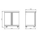 Myoutdoorkitchen - Classic Line Stainless - 304SS - Cabinet module