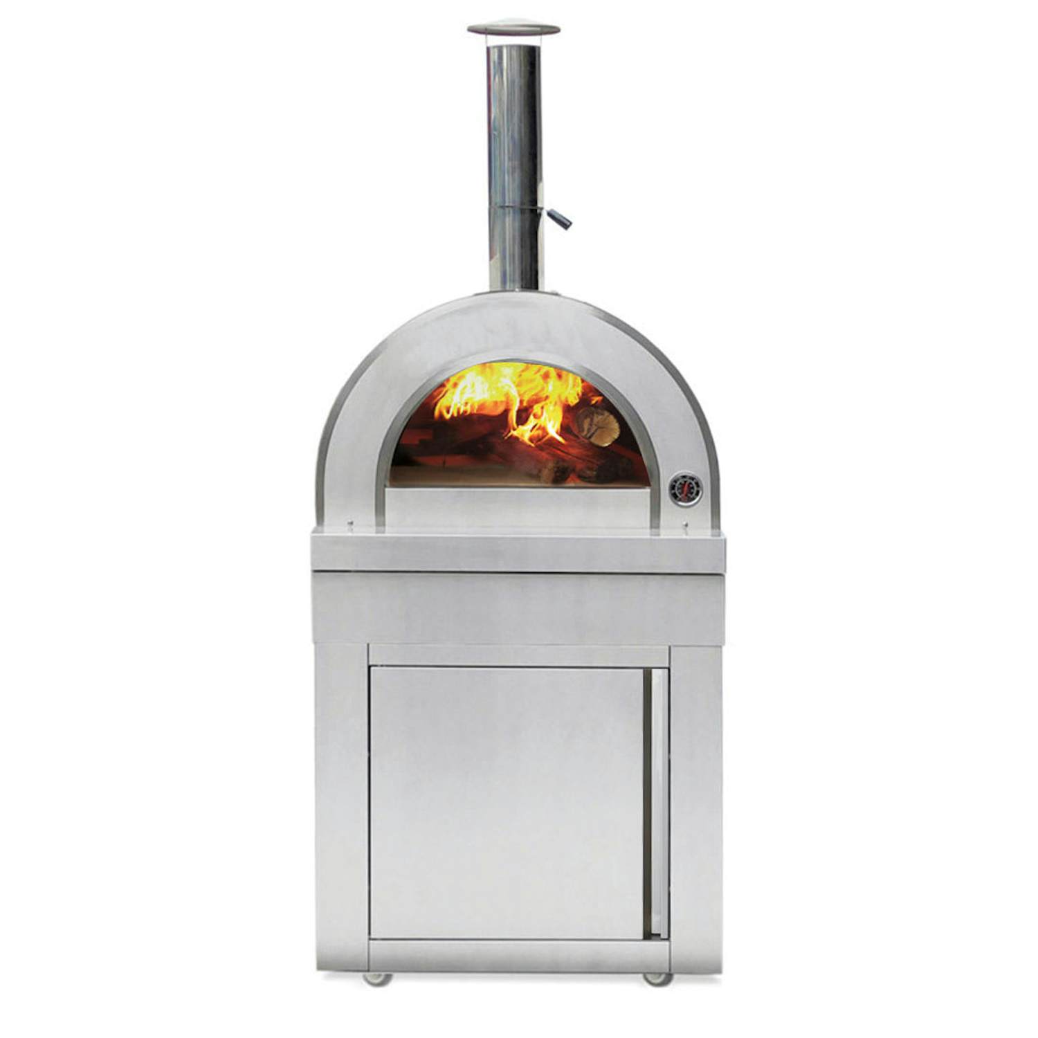 Myoutdoorkitchen pizzaugn vedeldad pizzaugn classic line stainless modul