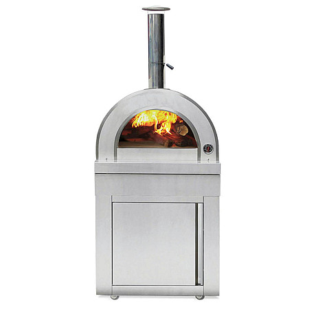 Myoutdoorkitchen - Vedeldad Pizzaugn classic line stainless modul