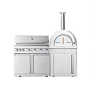 Myoutdoorkitchen - Vedeldad Pizzaugn classic line stainless modul