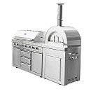 Myoutdoorkitchen - Vedeldad Pizzaugn classic line stainless modul