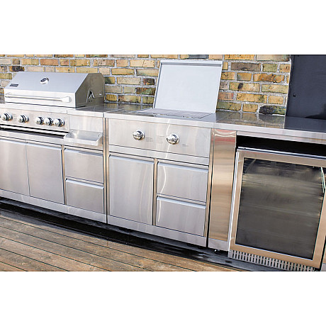 Myoutdoorkitchen - Inox Range - 430SS Side burner cabinet - SE