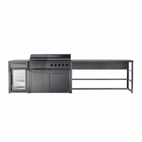 Myoutdoorkitchen -  Barmodul nordic line 180 cm