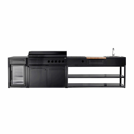 Myoutdoorkitchen -  Basmodul nordic line 180 cm för 3 moduler