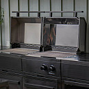 Myoutdoorkitchen - Gasolgrill nordic line, Svart (2 Burners)