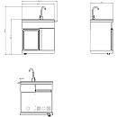 Myoutdoorkitchen -  Utekök Pure Plus Svart