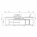 Myoutdoorkitchen -  Utekök Pure Plus Svart