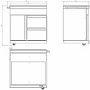 Myoutdoorkitchen -  Utekök Pure Plus Stainless
