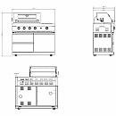 Myoutdoorkitchen -  Utekök Pure Plus Svart