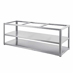 Utekök Myoutdoorkitchen - Basmodul nordic line 180 cm för 3 moduler Utekök Myoutdoorkitchen - Basmodul nordic line 180 cm för 3 moduler