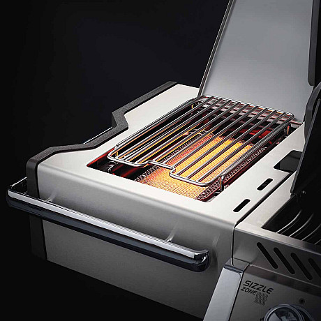 Napoleon - PRO500 - 4 brännare, keramisk sidobrännare och rotisseri