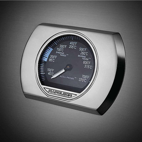 Napoleon - PRO500 - 4 brännare, keramisk sidobrännare och rotisseri