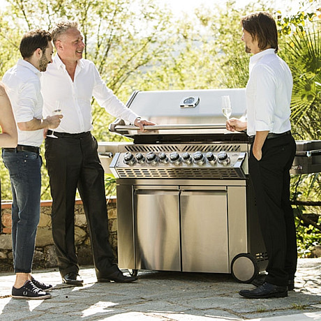 Napoleon - PRO665 - Stor gasolgrill med infraröd sidobrännare