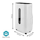 Nedis - DEHU20WTW Luftavfuktare SmartLife Wi-Fi 20 l/Dag 195 m³/h