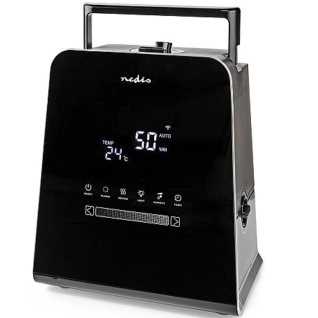 Nedis - HUMI150BKW Luftfuktare för SmartLife 110 W