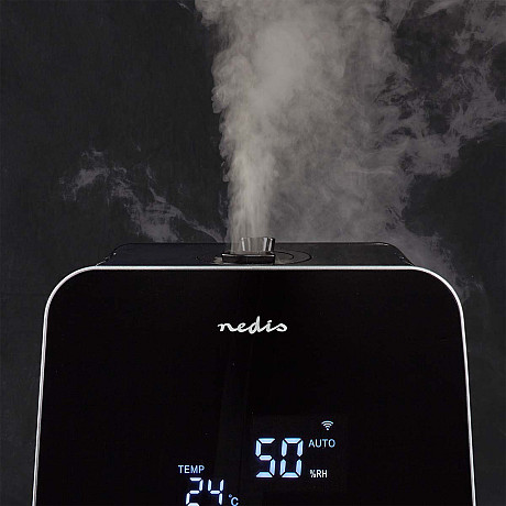 Nedis - HUMI150BKW Luftfuktare för SmartLife 110 W