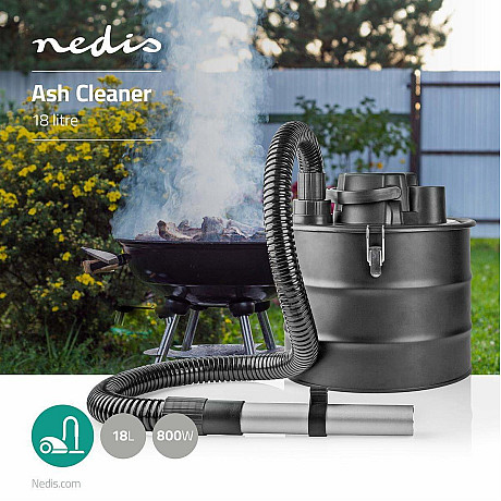 Nedis - VCAC118BK - Med HEPA-filter