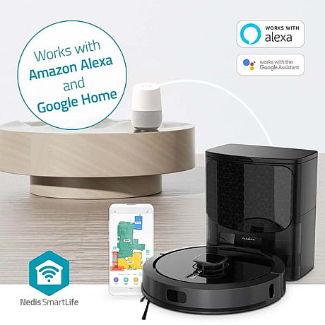 Nedis - WIFIVCL002CBK SmartLife Wi-Fi Svart