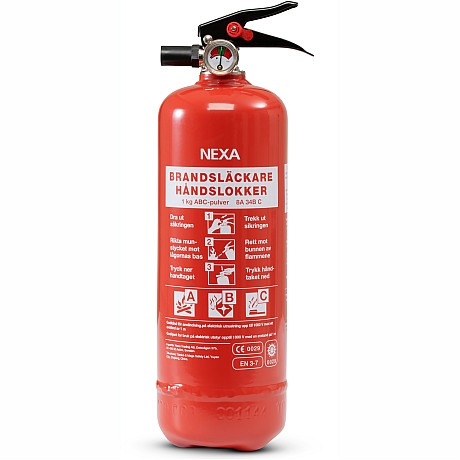 Nexa - Brandsläckare Röd 1kg 8A