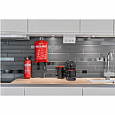 Nexa - FB-120 RM Brandfilt Silikon Röd 120x120 cm