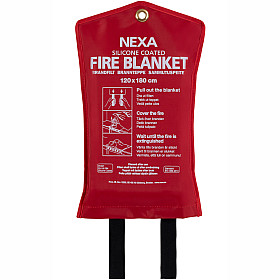 Brandfilt Nexa - FB-180 RM Brandfilt Silikon Röd 120x180 cm