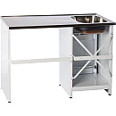Nimo - TB 1200 HT Tvättbänk vänster,  Vit