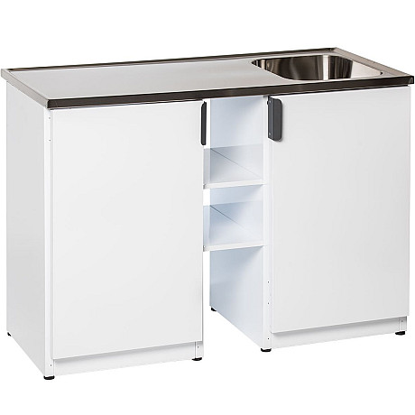 Nimo - TB 1200 TMH höger med korg/hylla Tvättbänk