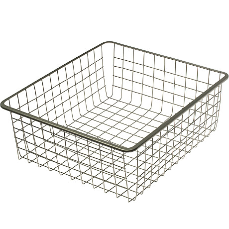 Nimo - 54034002 Trådkorg 436x494x175, Silver