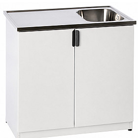 Nimo - TB 800 T Tvättbänk höger, Vit