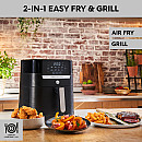 OBH - AG5058S0  Easy Fry Och Grill Precision 2in1, Svart 1550 W