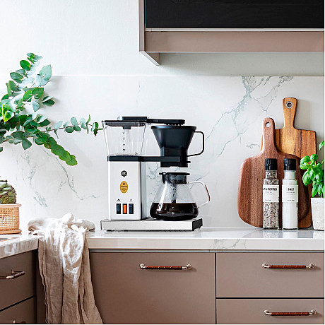 OBH Nordic - Blooming Prime kaffemaskin, Silver