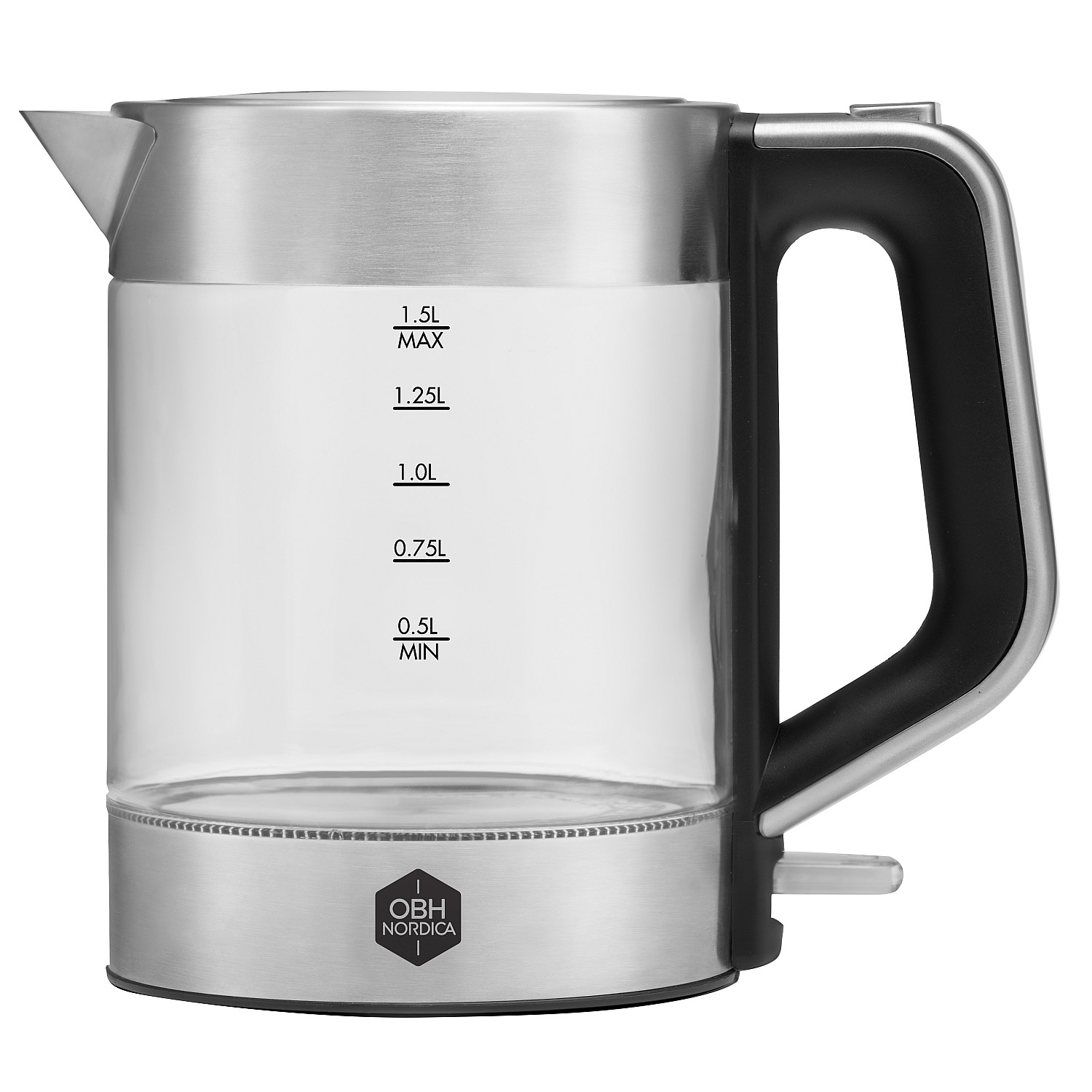 Obh nordica vattenkokare vattenkokare venice glas 1,5 l