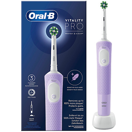 Oral-B - Lila - Sensitive plus och 2d-rörelser Oral-B - Lila - Sensitive plus och 2d-rörelser