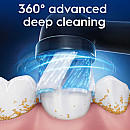 Oral-B - Svart - iO-borsthuvuden 16° strån och indikator